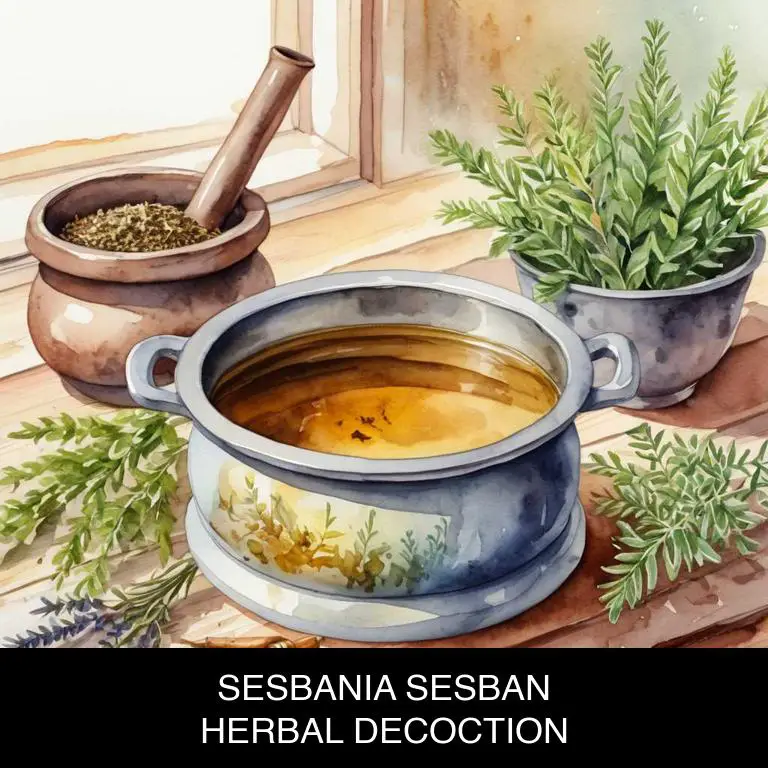 sesbania sesban herbal decoctions for body-odor