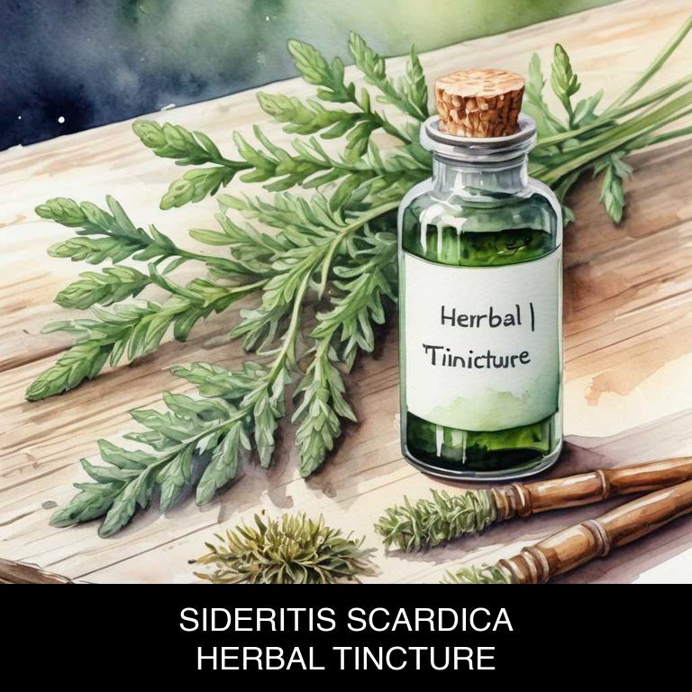 sideritis scardica herbal tinctures for periodontal-disease