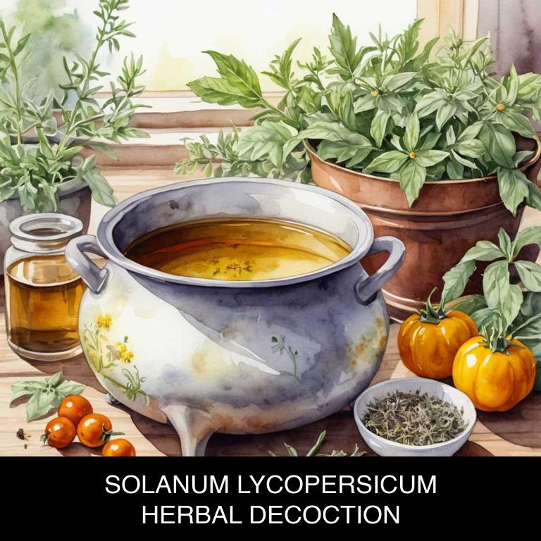 solanum lycopersicum herbal decoctions for jock-itch