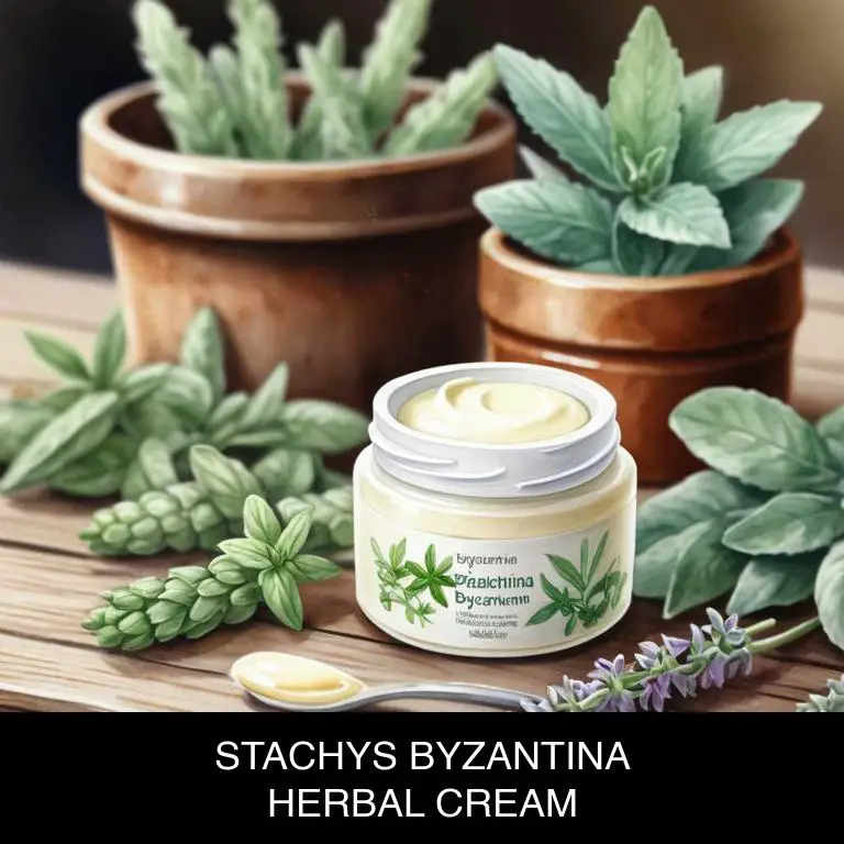 stachys byzantina herbal creams for ear-infection