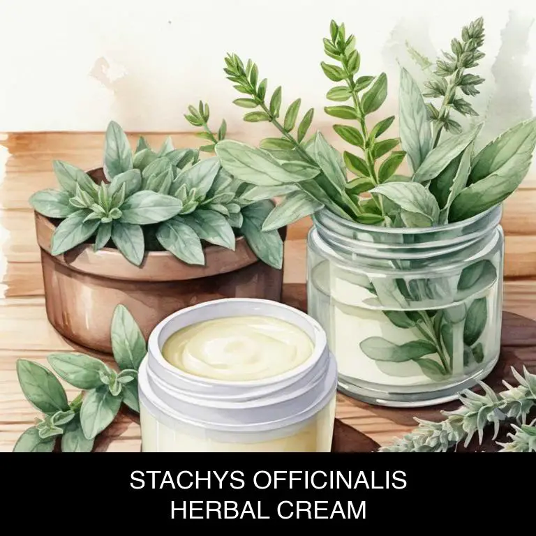 stachys officinalis herbal creams for tinnitus