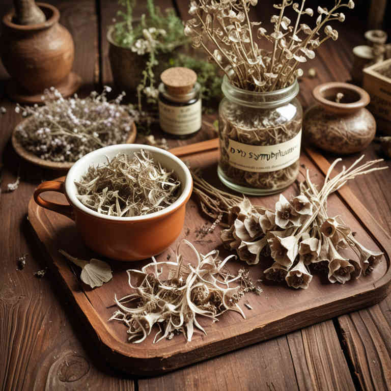 Symphytum officinale decoctions