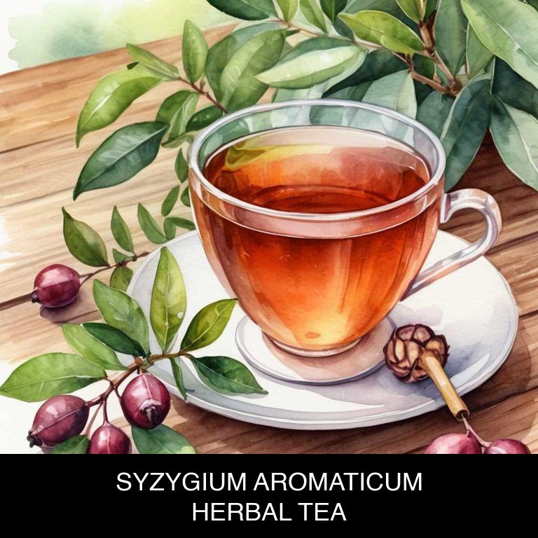 syzygium aromaticum herbal teas for gum-infection