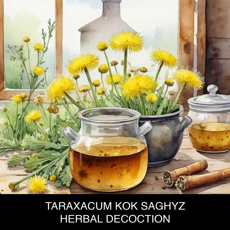 taraxacum kok saghyz herbal decoctions for dandruff