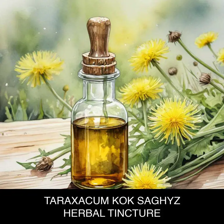 taraxacum kok saghyz herbal tinctures for dandruff