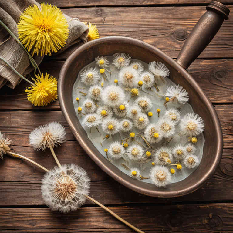 Taraxacum officinale baths
