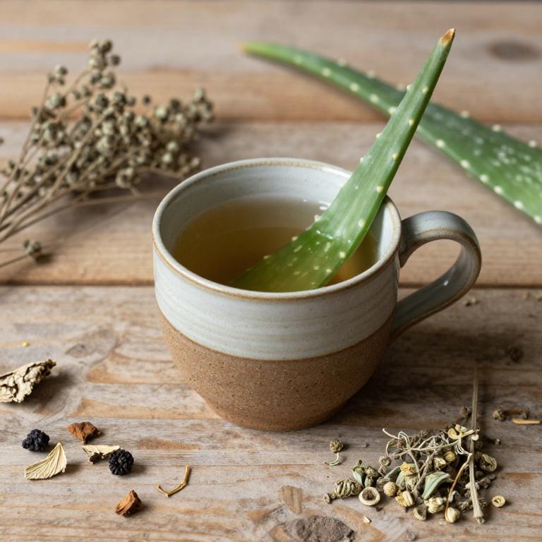 aloe barbadensis tea