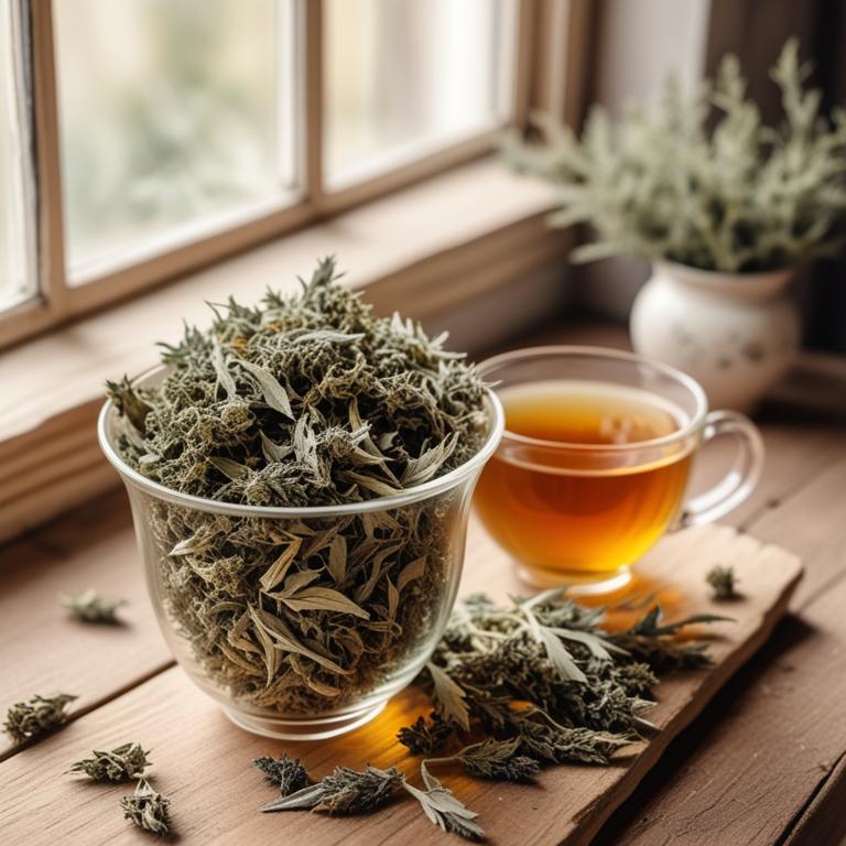 herbal teas with Artemisia dracunculus