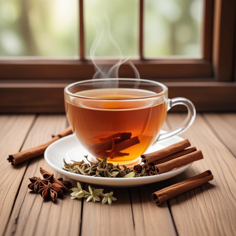 Cinnamomum verum herbal teas for acid reflux