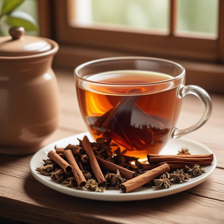 herbal teas with Cinnamomum zeylanicum