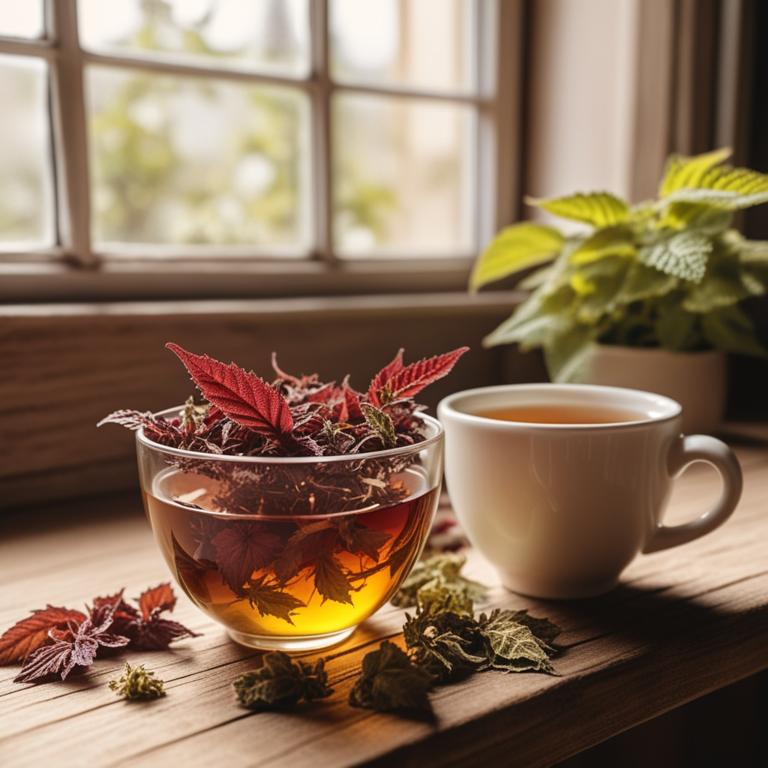 herbal teas with Coleus forskohlii