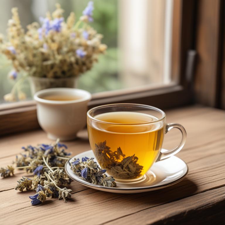 herbal teas with Corydalis ambigua