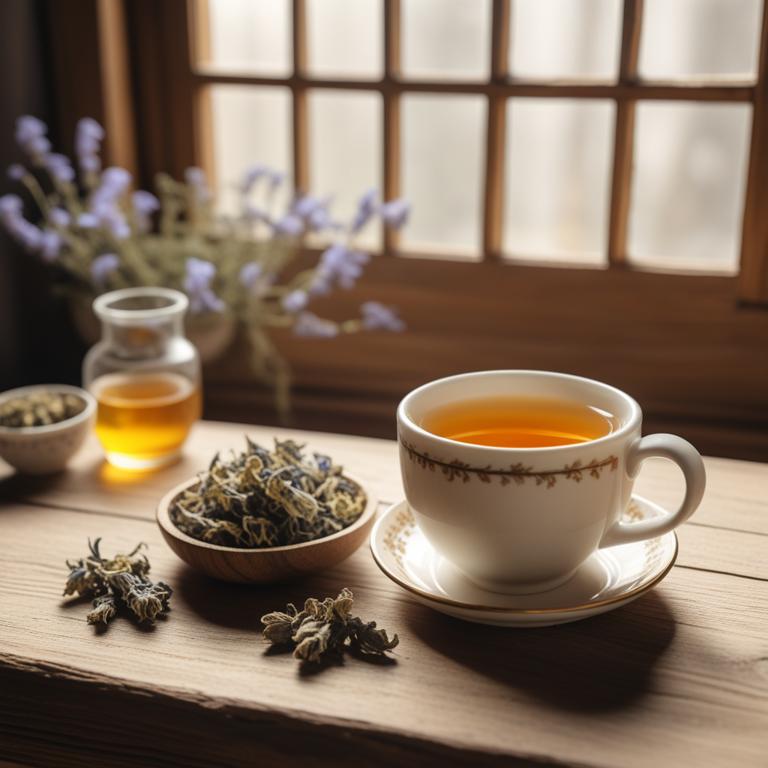 herbal teas with Corydalis yanhusuo