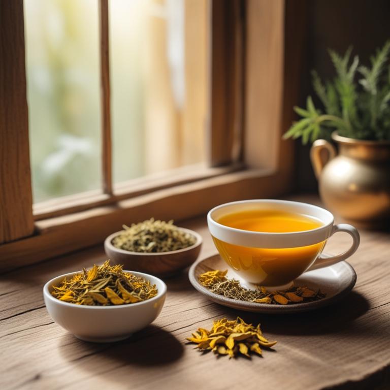 Curcuma longa herbal teas for inflammation