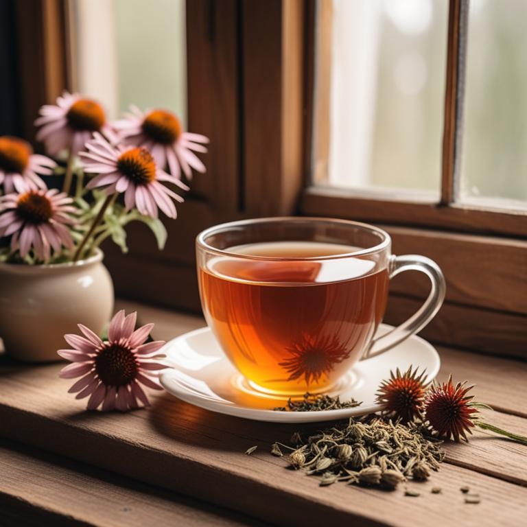 Echinacea purpurea herbal teas for neuritis