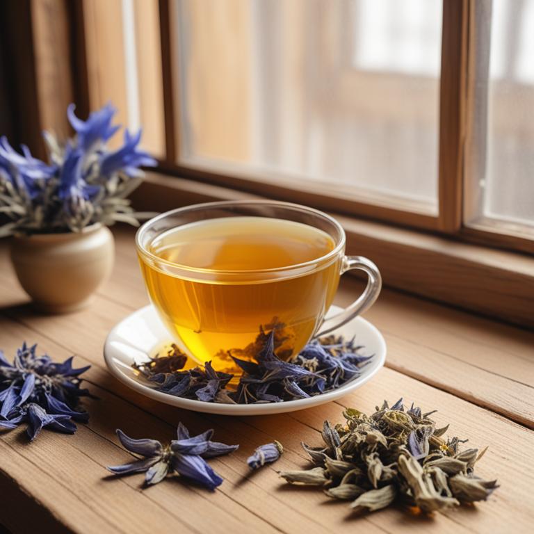 herbal teas with Gentiana lutea