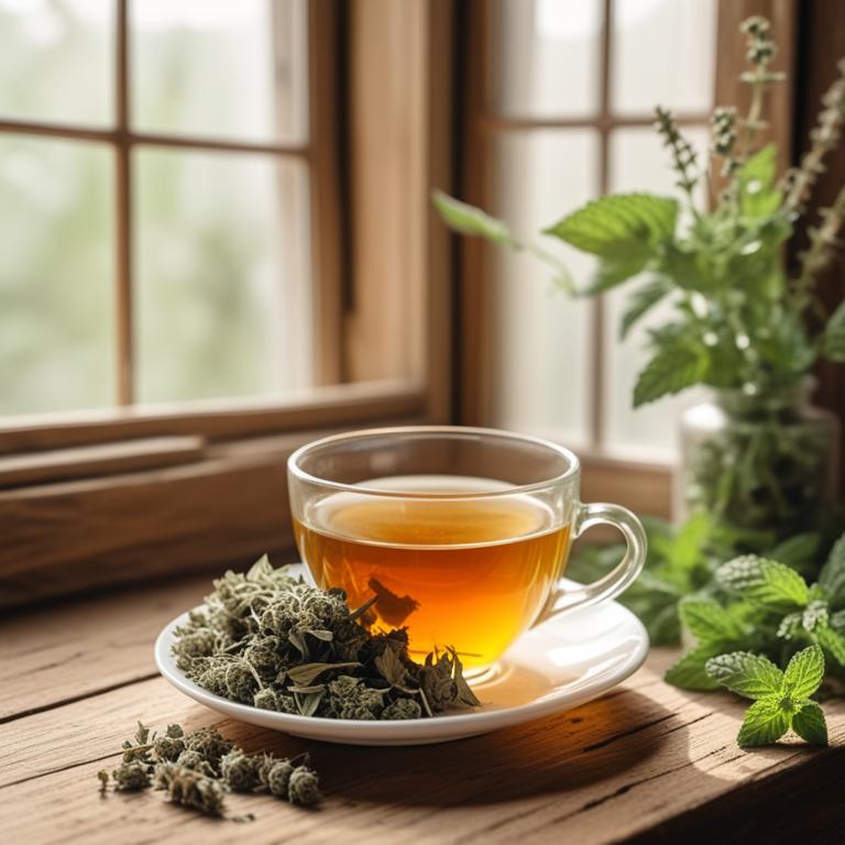 herbal teas with Mentha pulegium