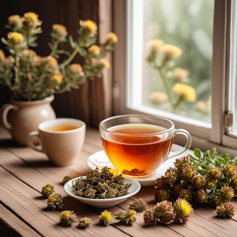 Rhodiola rosea herbal teas for adrenal fatigue