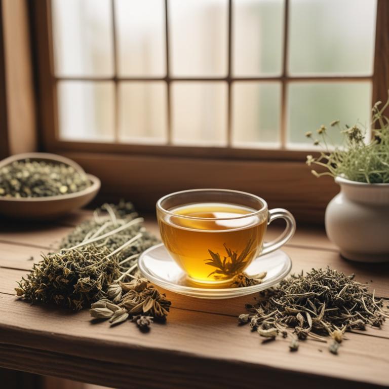 herbal teas with Ruta graveolens