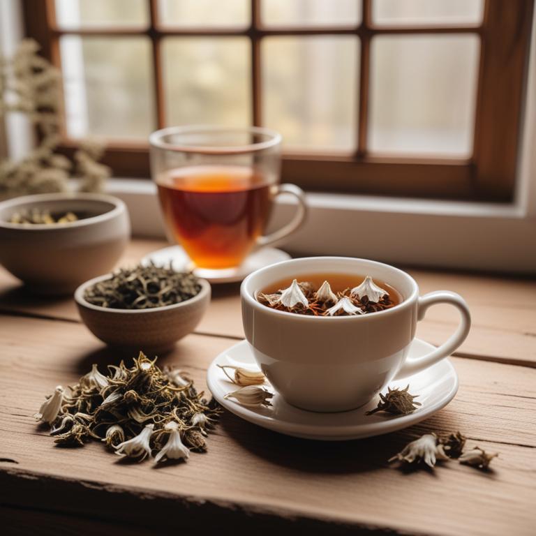 herbal teas with Sanguinaria canadensis