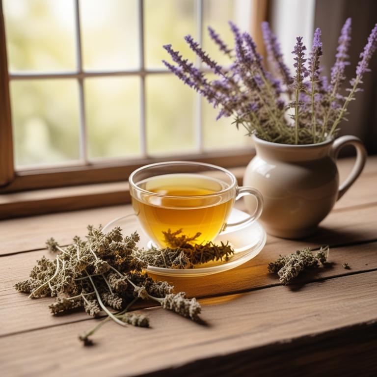 herbal teas with Verbena officinalis