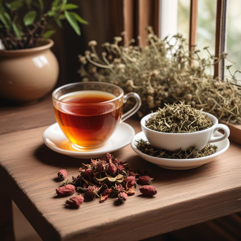 herbal teas for vomiting