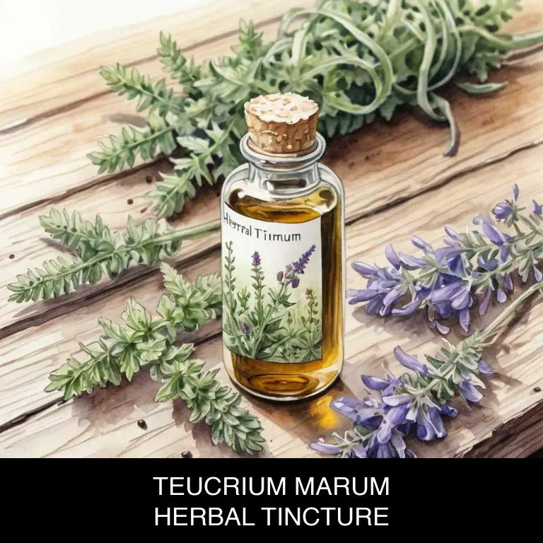 teucrium marum herbal tinctures for month-white-patches