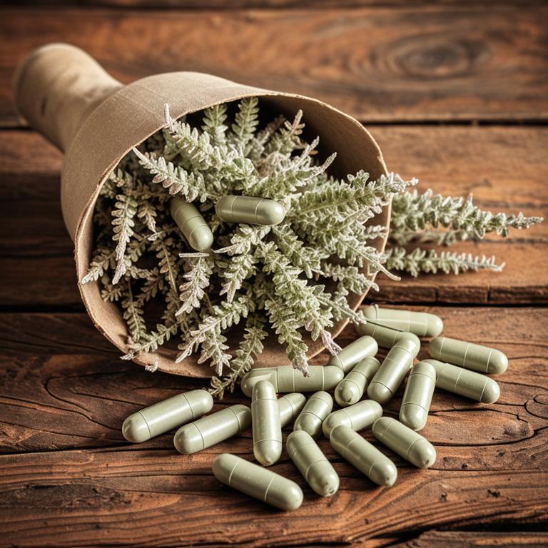 teucrium polium capsule