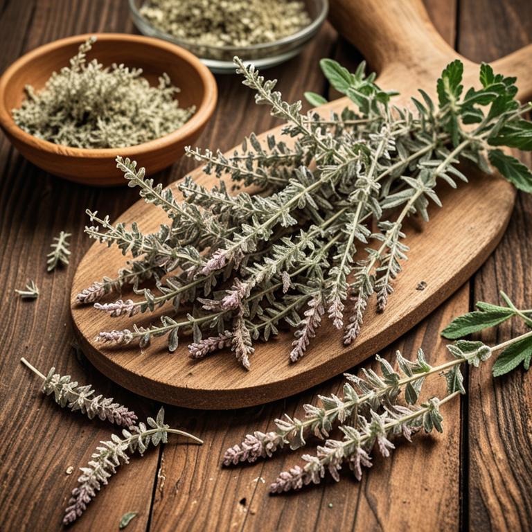 teucrium polium decoction