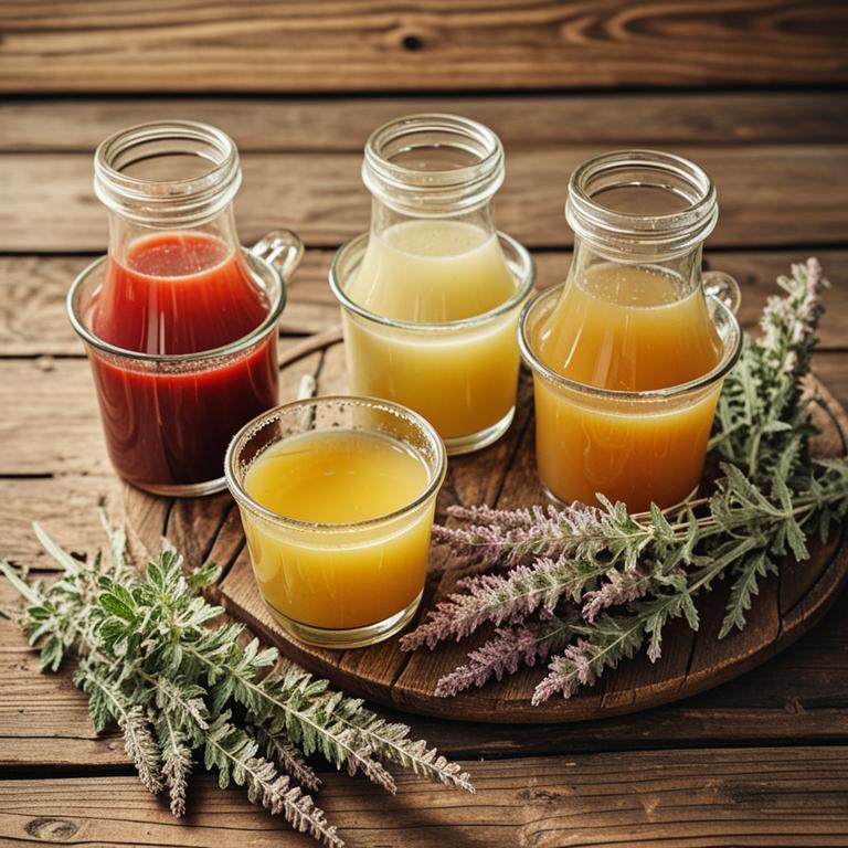teucrium polium juice