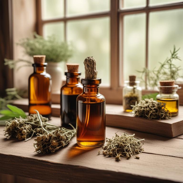 herbal tinctures for throat pain