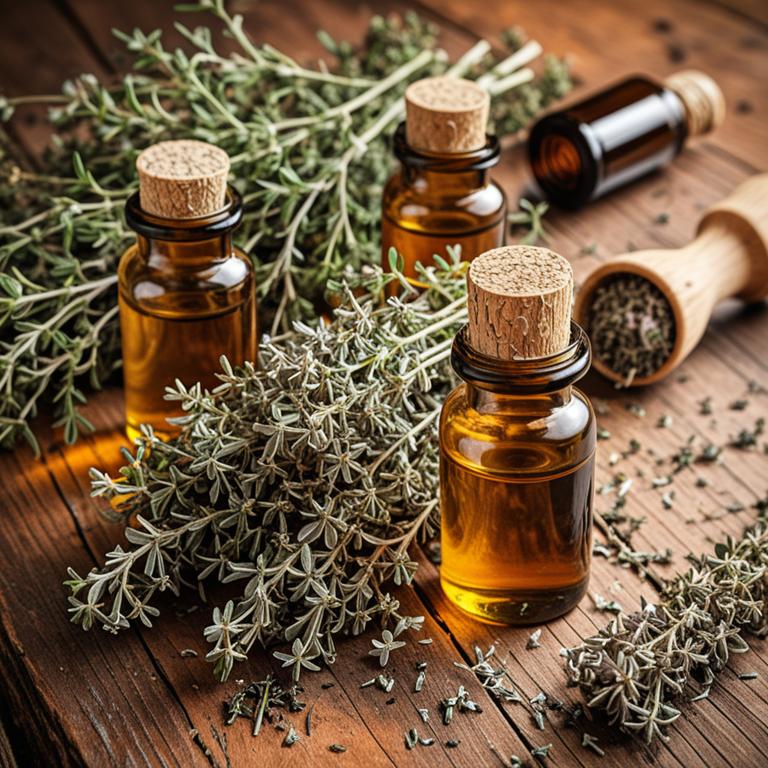 thyme (thymus vulgaris) essential oil