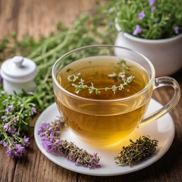 thymus serpyllum herbal teas for dry-throat