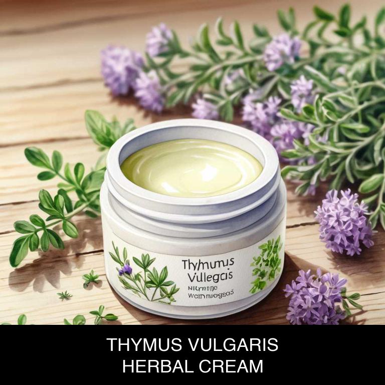 thymus vulgaris herbal creams for hair-fall