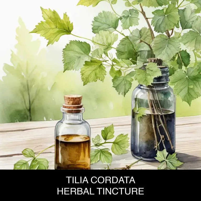 tilia cordata herbal tinctures for eczema