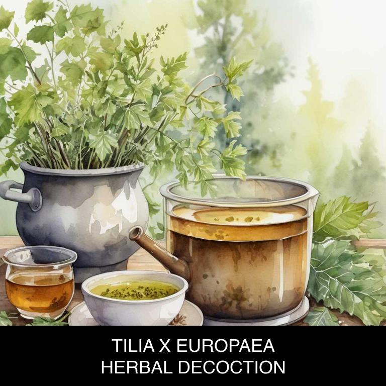 tilia x europaea herbal decoctions for menopause