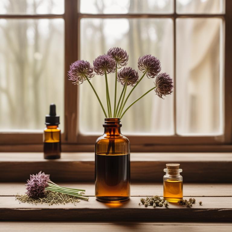 Allium sativum herbal tinctures for nail fungus