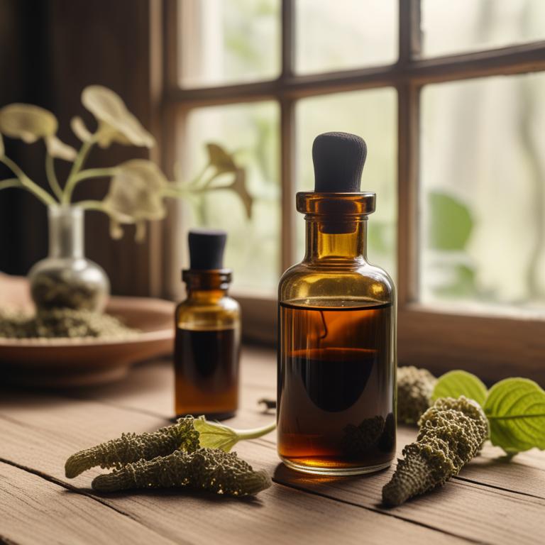 herbal tinctures with Aristolochia clematitis