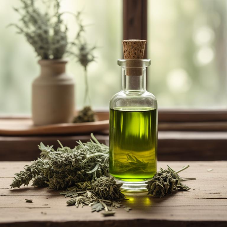 Artemisia absinthium herbal tinctures for fungal infection