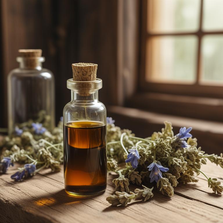 herbal tinctures with Corydalis turtschaninovii