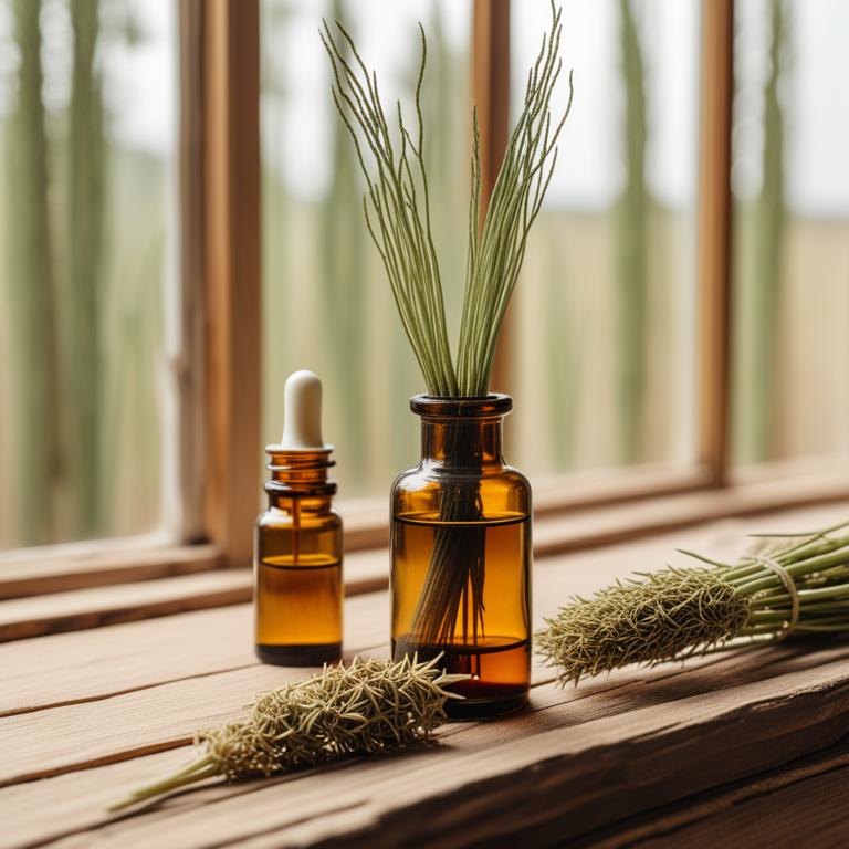 Equisetum arvense herbal tinctures for dysuria