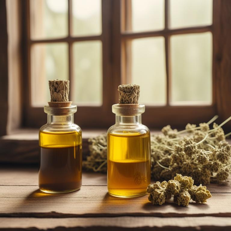 herbal tinctures with Ferula asafoetida