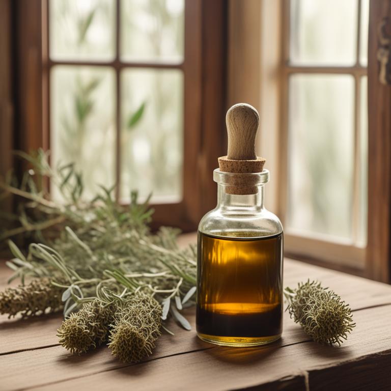 herbal tinctures with Melaleuca cajuputi