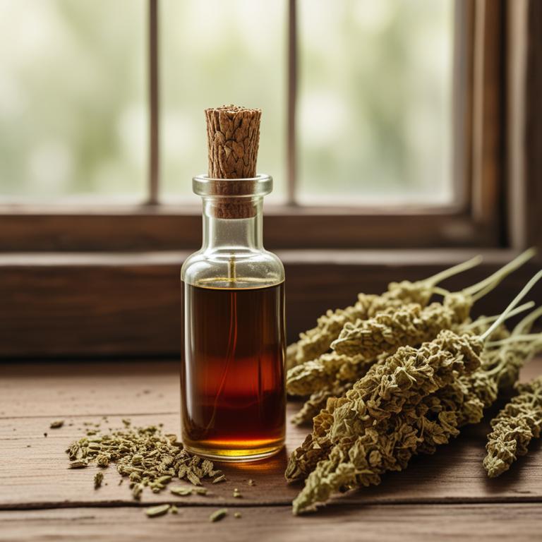 herbal tinctures with Rumex crispus