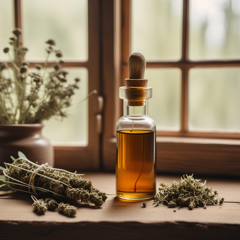 herbal tinctures with Satureja montana