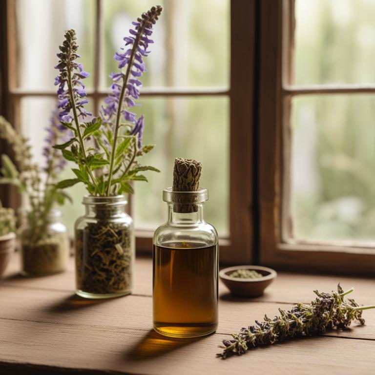 herbal tinctures with Scutellaria lateriflora