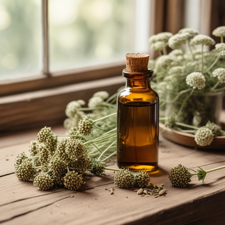 herbal tinctures with Trachyspermum ammi
