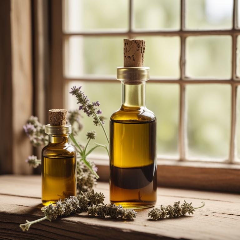 herbal tinctures with Verbena officinalis