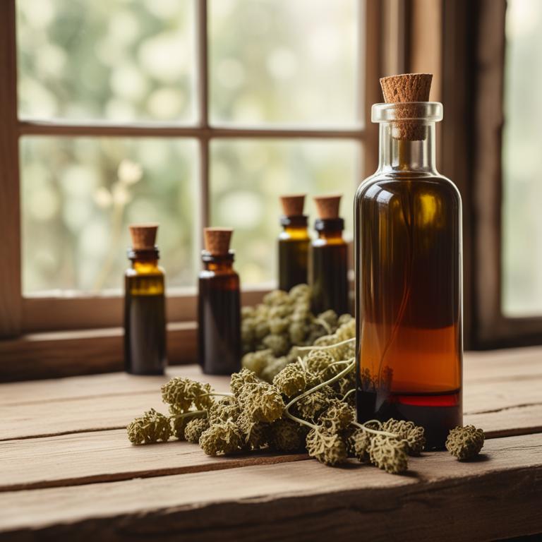 Vitis vinifera herbal tinctures for inflammation