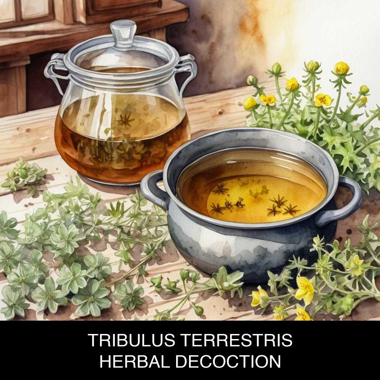 tribulus terrestris herbal decoctions for low-sperm-count